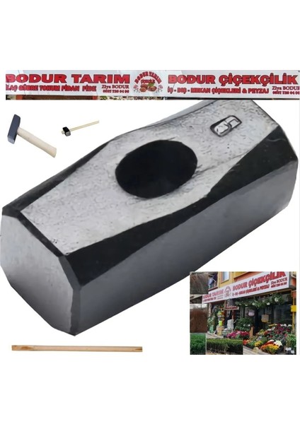 Bulancak 5 kğ lık 80 CM Uzunluğunda Ağaç saplı Dövme Çelik balyoz modelleri