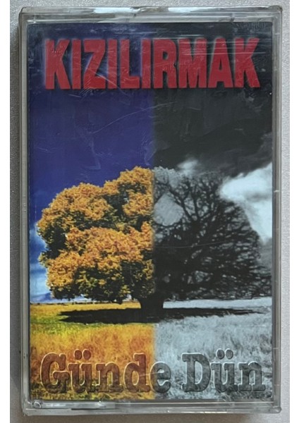 Kızılırmak Günde Dün Kaset (Jelatininde Sıfır Orjnal Dönem Baskı Kaset)