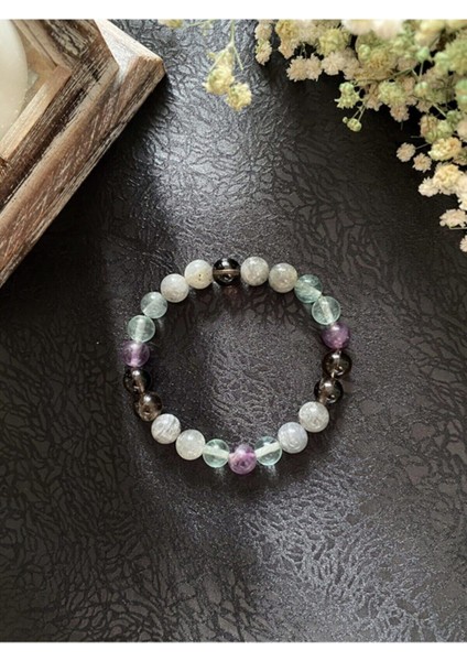 Doğal Taşlı Burç Bilekliği Oğlak Burcu Ametist Taşı fiyatları