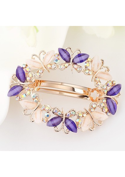 Pembe Tarzı Yeni Moda Kızlar Toka Kristal Taşlı Barrette Kadın Saç Klipsi Saç Aksesuarları (Yurt Dışından) fiyatları