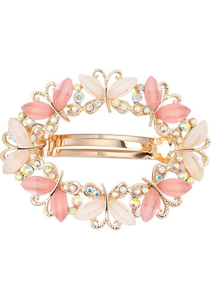 Pembe Tarzı Yeni Moda Kızlar Toka Kristal Taşlı Barrette Kadın Saç Klipsi Saç Aksesuarları (Yurt Dışından) modelleri