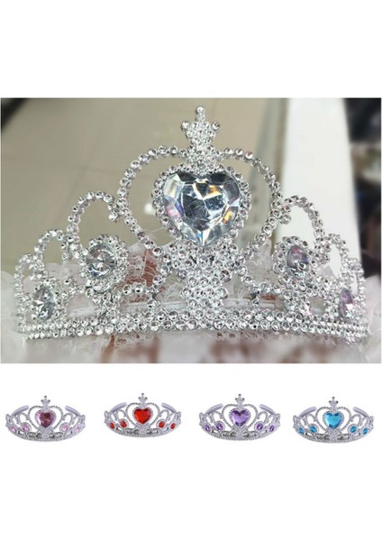 Pembe Tarzı Çocuk Şapkaları Kız Çocuklar Için Taç Tacı Prenses Kostüm Saç Aksesuarları Hediye (Yurt Dışından) modelleri