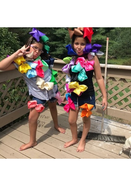 NO28 Kız Çocukları Büyük Taşlı Saç Kurdeleleri Baskılı Kırmızı Kurdele Yay Tüm Timsah Toka Saç Aksesuarları (Yurt Dışından) indirimleri