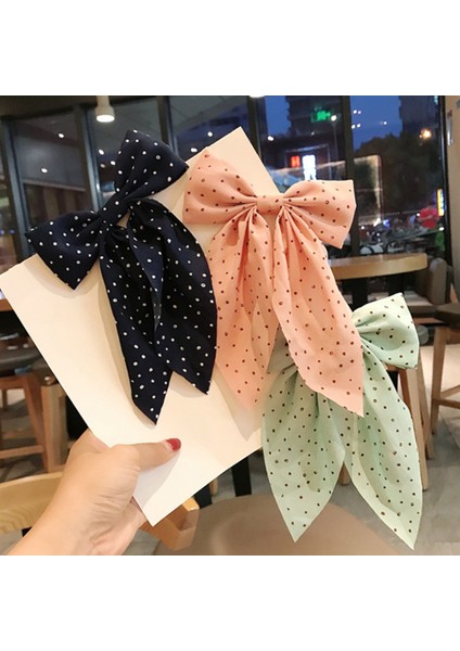 Kırmızı Stil 1 Bilgisayar Kadın Kızlar Kurdele Yay Saç Tokası Şık Çift Katlı Yay Saç Tokaları Saç Aksesuarları (Yurt Dışından) modelleri