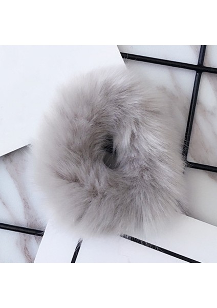 Kırmızı Stil Inrush 6 Renkli Kız Kadın Sevimli Elastik Saç Bantları Yapay Kürk Lastik Halka Kauçuk Lastikli Kürk Bağ Aksesuarları Tüylü Saç Bandı WIRCA27 (Yurt Dışından) indirimleri