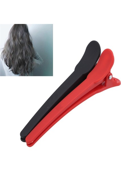 Kırmızı Stil 1 Çanta (12 Adet) Saç Toka Klipsleri Kuaförlük Bölümleme Kesme Saç Kelepçeleri Clip Profesyonel Plastik Salon Stil Saç Klipsleri (Yurt Dışından) modelleri