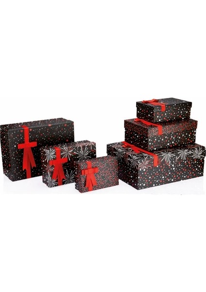 Festıve Dikdörtgen Hediye Kutusu BX6641 F 270X360X140 mm