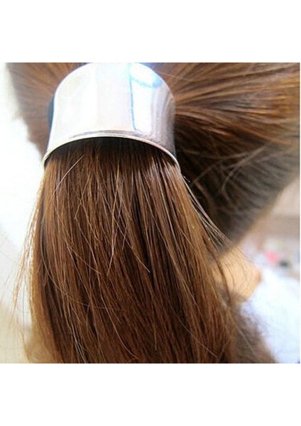 Gümüş Tarzı Kızlar Saç Aksesuarları Elastik Saç Tokaları Satış Için Altın Gümüş Alaşım Boyunca Alışveriş Yapın (Yurt Dışından) fırsatları