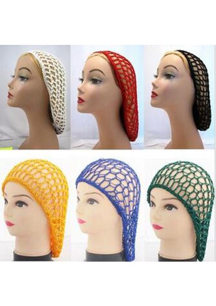 Mor Tarzı Moda Kapağı Bayanlar Örgü Saç Ağı Saç Bandı Yumuşak Rayon (Yurt Dışından) fiyatları