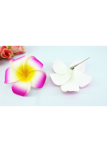 Yeşil Stil 2 Adet 2 Adet Köpük Hawai Plumeria Çiçeği Frangipani Çiçeği Gelin Saç Tokası (Yurt Dışından) fırsatları