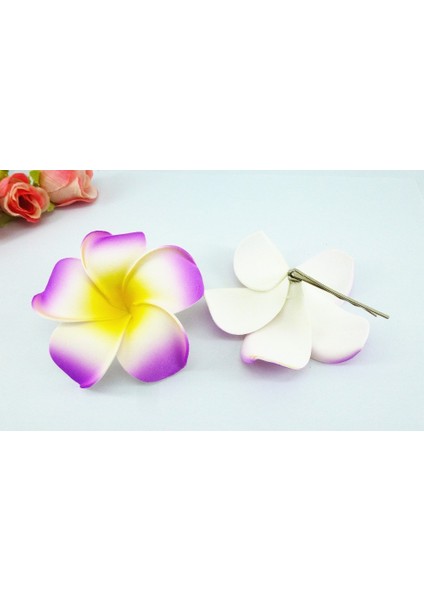 Yeşil Stil 2 Adet 2 Adet Köpük Hawai Plumeria Çiçeği Frangipani Çiçeği Gelin Saç Tokası (Yurt Dışından) indirimleri