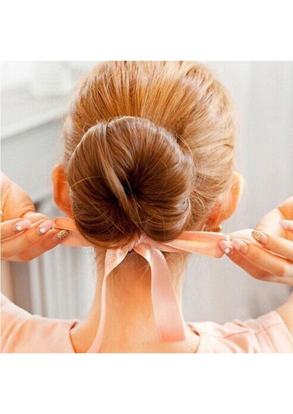 Kahverengi Tarzı Moda Kadın Saç Aksesuarları Yeni Saç Kıvırcık Top Baş Bandı Saç Yapıcı Sihirli Saç Yapım Aracı Kurdele Yay Saç Top Yapıcı (Yurt Dışından) fırsatları