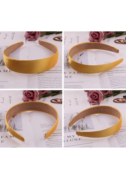 Lacivert Tarzı 2 Adet 2 Adet Kadın Sıcak Geniş Saç Bandı Saten Kafa Bandı Plastik Moda Klasik Başlık (Yurt Dışından) fırsatları