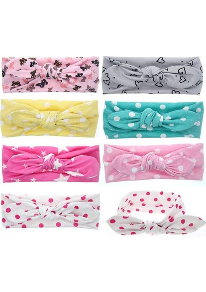 Gri Tarzı Bebek Çocuk Sevimli Kız Çocuklar Yay Saç Bandı Turban Düğüm Tavşan Bandana Baştakı - (Yurt Dışından) modelleri