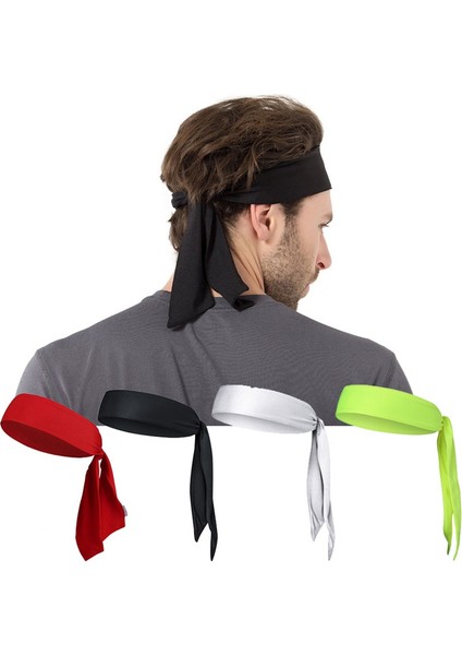 Gri Tarzı Şık Fitness Bandı Dış Mekan Spor Salonu Şık Bandanalar Unisex Erkek ve Kadın Ter Antiperspirant Teri Emici Bandana Saç Bandı (Yurt Dışından) fiyatları