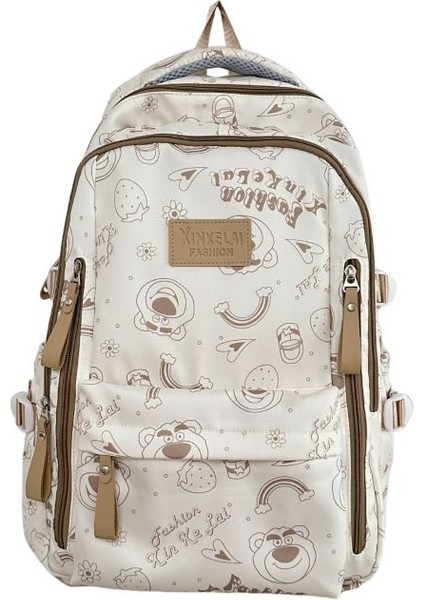 Çok Yönlü Çilek Ayı Büyük Kapasiteli Sırt Çantası (Yurt Dışından)