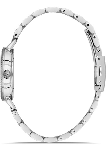 Davıd Guner Yeşil Kadranlı Gümüş Düz Paslanmaz Masif Çelik Kadın Kol Saati fiyatları