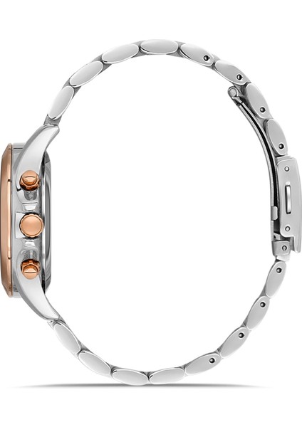 Davıd Guner Rose Kaplama Kahverengi Kadranlı Paslanmaz Masif Çelik Kadın Kol Saati fiyatları