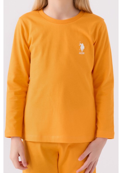 Kız Çocuk Kayısı Pijama Takımı fırsatları