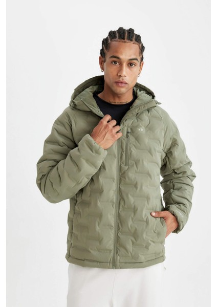 Defactofit Su Itici Kapüşonlu Mont Fermuarlı Su GEÇIRMEZ C6052AX24AU modelleri