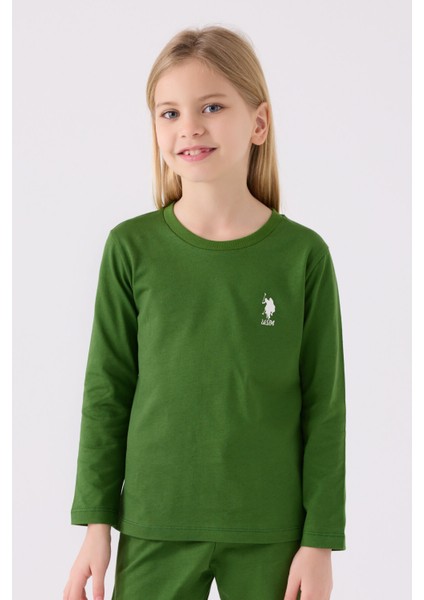 Kız Çocuk Yeşil Pijama Takımı fiyatları