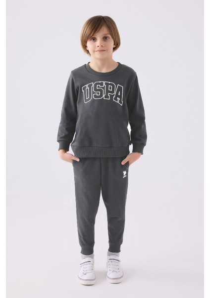 Erkek Çocuk Füme Eşofman Takımı