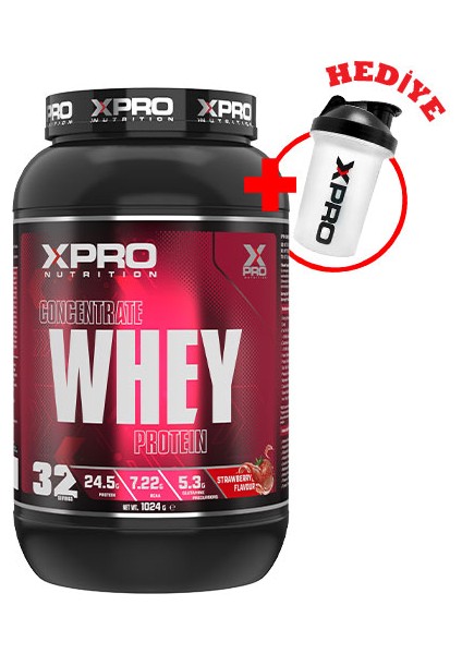Xpro Contantrate Whey Protein Tozu 1024gr