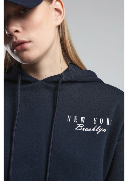 Kadın Lacivert Sweatshirt