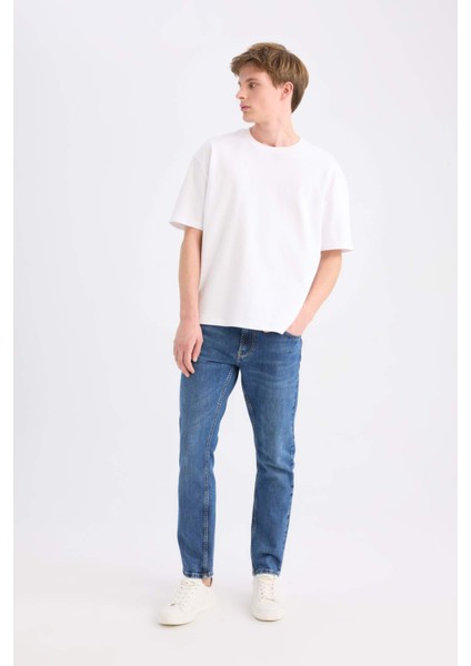 Pedro Slim Fit Dar Kalıp Normal Bel Dar Paça Jean Pantolon C5744AX24AU