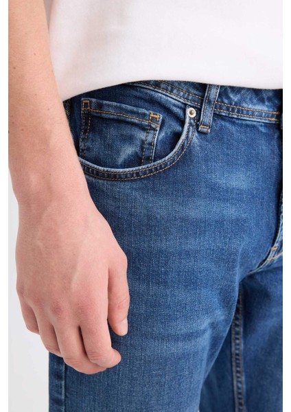 Pedro Slim Fit Dar Kalıp Normal Bel Dar Paça Jean Pantolon C5744AX24AU