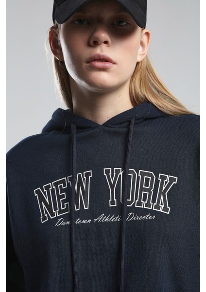 Kadın Lacivert Sweatshirt