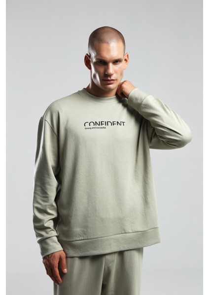 Erkek Yeşil Sweatshirt modelleri
