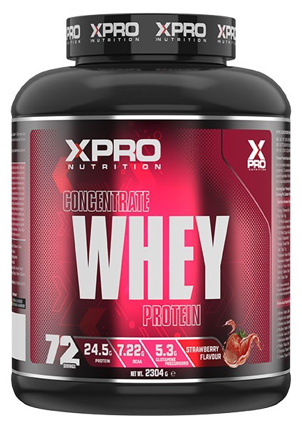 Whey Protein Tozu 2304 gr Çilek Aromalı