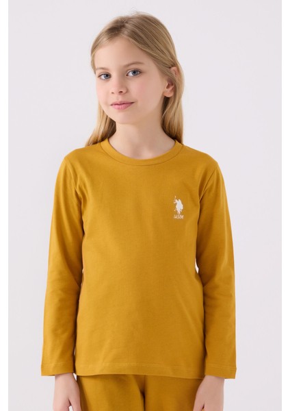 Kız Çocuk Hardal Pijama Takımı fiyatları
