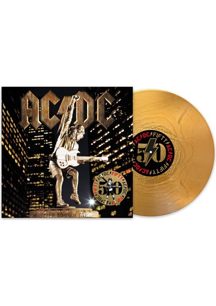 Ac/dc - Stiff Upper Lip (50TH Anniversary - Gold Lp) (Plak)