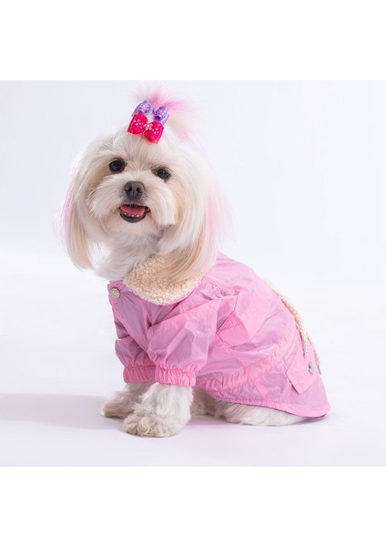 Pembe Brillante Yağmurluk Küçük ve Orta Irk