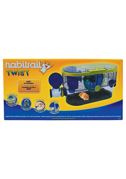 Hagen Habitrail Twist Iki Katlı Hamster Kafesi 50X21X27 cm modelleri