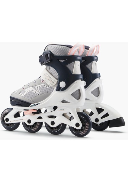 Oxelo Çocuk Paten - Siyah / Gri - FIT3 indirimleri