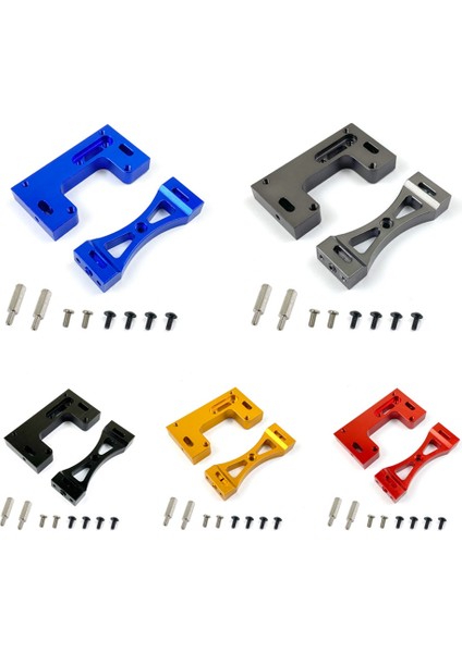 Metal Direksiyon Servo Sabit Montaj Braketi Wpl 1/16 B1 B14 B16 B24 C14 C24 B36 Mn D90 99S Rc Araba Yükseltme Parçaları, Gri (Yurt Dışından) modelleri