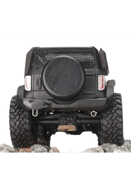 1/18 Trx-4 Tırmanma Araba Yükseltme Için Evrensel Model Metal + Plastik Simülasyon Yakıt Tankı + Egzoz Borusu. (Yurt Dışından)