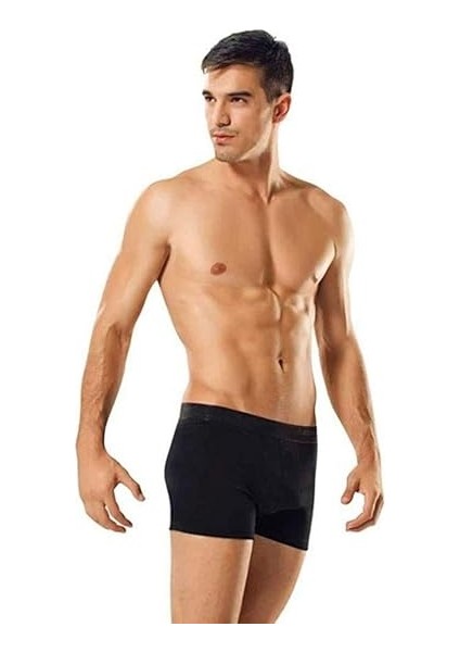 Erkek Boxer Siyah 5'li Paket