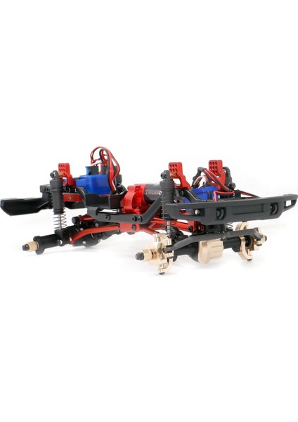 Adet Pirinç Teker Blokları C-Hub Taşıyıcı 9733 Traxxas TRX4M Trx-4m 1/18 Rc Paletli Araba Yükseltme Parçaları Aksesuarları (Yurt Dışından)