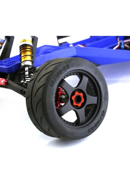 Metal Genişletilmiş 17MM Kamalı Tekerlek Altıgen Hub Adaptörü Traxxas Slash 2WD Rustler Stampede Bandit 4WD Rc Araba Parçaları Siyah (Yurt Dışından)