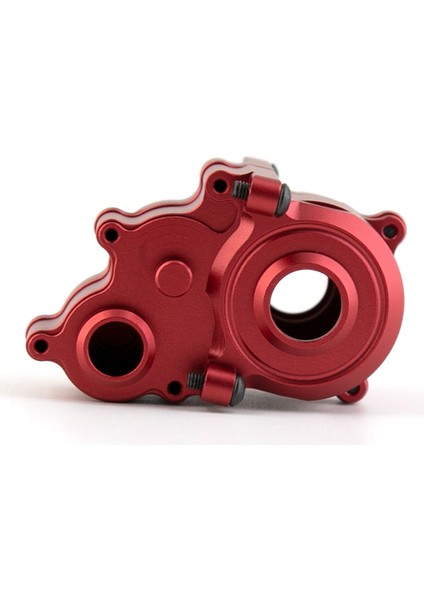 Metal Şanzıman Kutusu Şanzıman Muhafazası 8691 Traxxas E-Revo Vxl 2.0 1/10 Rc Araba Yükseltme Parçaları Aksesuarları, Gri (Yurt Dışından)
