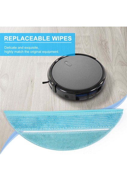 Cecotec Conga Ultra 2290 Aksesuarları Için 4 Adet Paspas Bezleri Robotik Elektrikli Süpürge Parçaları (Yurt Dışından) indirimleri