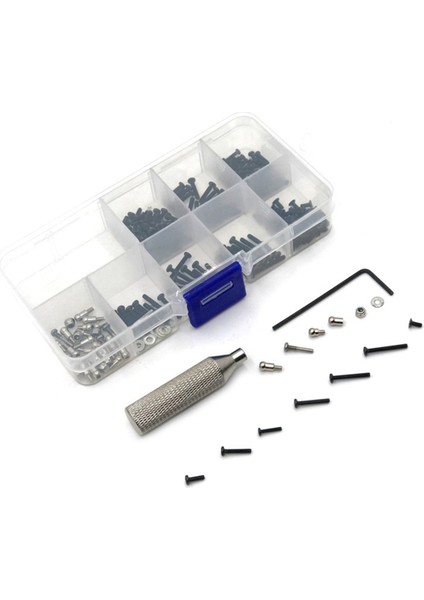 Külbütör Kolu Vidalı Vida Somunu Kiti ile Kutu Için Wltoys 284131 K969 K979 K989 K999 P929 1/28 Rc Araba Yedek Parçaları (Yurt Dışından)
