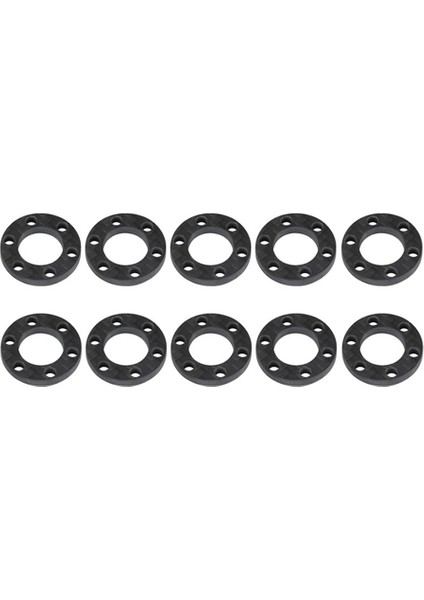 10 Adet Karbon Fiber Tekerlek Hex Hub Uzatma Adaptörü Ofset Spacer 3mm Kalınlık 1.9 Inç 2.2 Inç Vp Jant Hub Için Fit (Yurt Dışından)