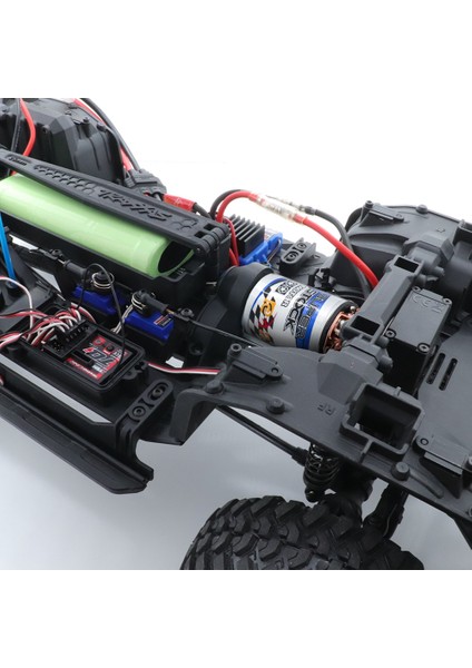 550 Fırçalı Motor Su Geçirmez 1/10 Rc Araba Paletli Eksenel SCX10 90046 Traxxas Trx4 Redcat GEN8,37T (Yurt Dışından)