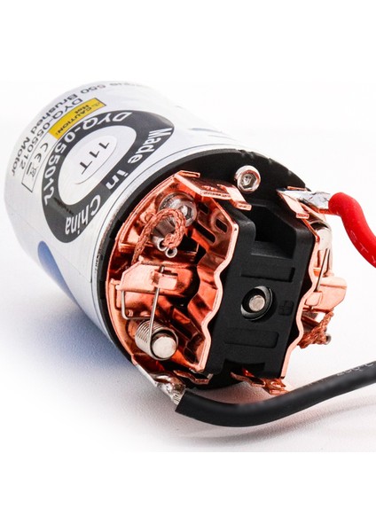 550 Fırçalı Motor Su Geçirmez 1/10 Rc Araba Paletli Eksenel SCX10 90046 Traxxas Trx4 Redcat GEN8,37T (Yurt Dışından)