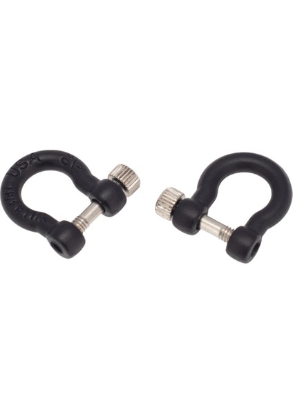 4 Adet Metal Tampon D-Ring Çekme Kancası 1/10 Rc Paletli Araba Eksenel SCX10 90046 AXI03007 Traxxas Trx4 D90 Yükseltme Parçaları, 2 (Yurt Dışından)